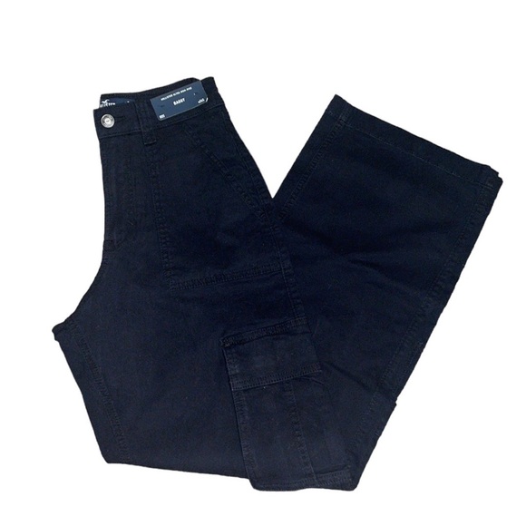 Hollister Jeans Nwt Hollister High Rise Baggy Cargo Jeans Poshmark